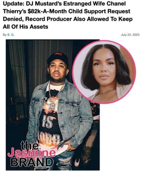 dj mustard divorce settlement.